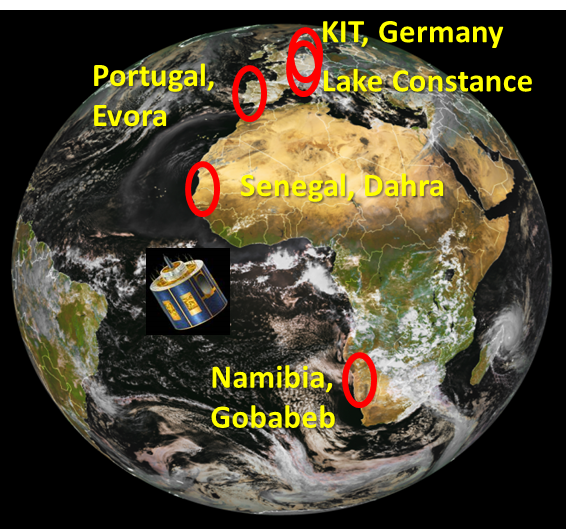 overview of the station's locations