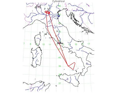 Verona test flight 2006-07-29