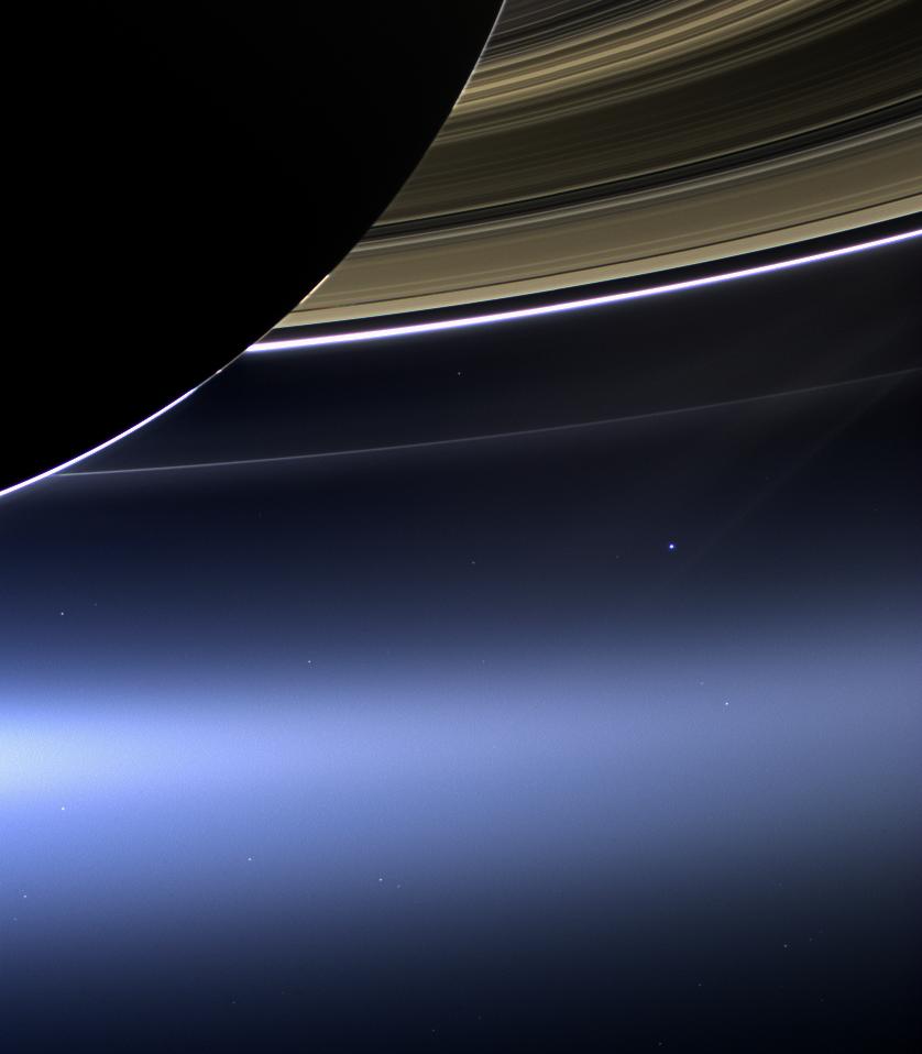 Pale blue dot